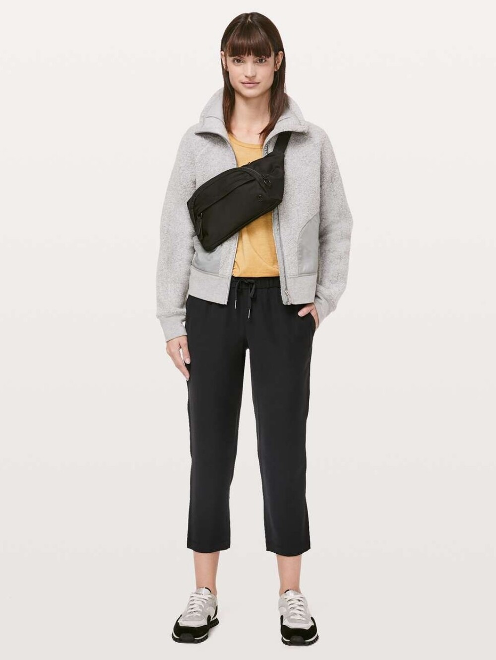 lululemon on the fly woven crop 23"
